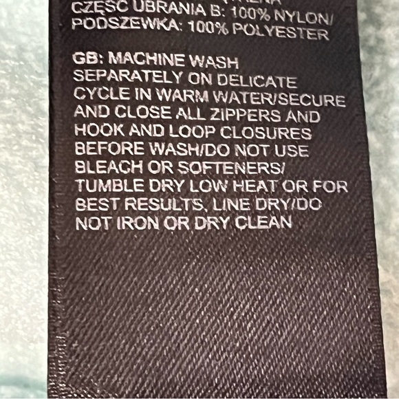 The North Face Women’s Denali Fleece Jacket Size Medium Pale Blue Preowned - Picture 15 of 16